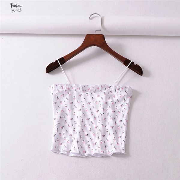 

new camis linen arrival 9 summer camisole women crop streetwear trendy sleeveless basic tees colors, White