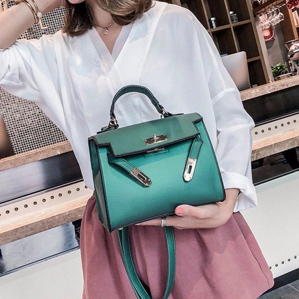 

female bag 2020 new fashion shoulder messenger bag simple atmospheric hand