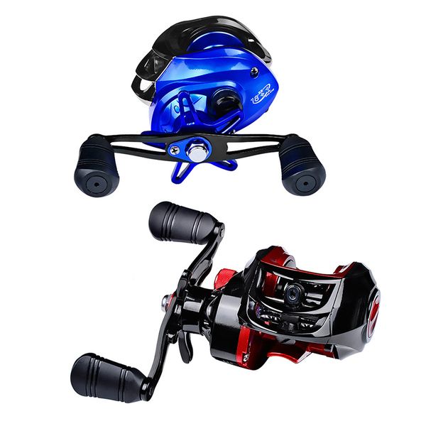 

yancy 2020 new 17+1bb baitcasting reel 7. double brake fishing reel 10kg max drag left right hand casting fishing tackle