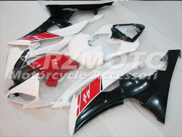 

new abs injection mold motorcycle fairings kits fit for yamaha yzf-r6-600 2008-2016 08 09 10 11 12 13 14 15 16 bodywork set black white red