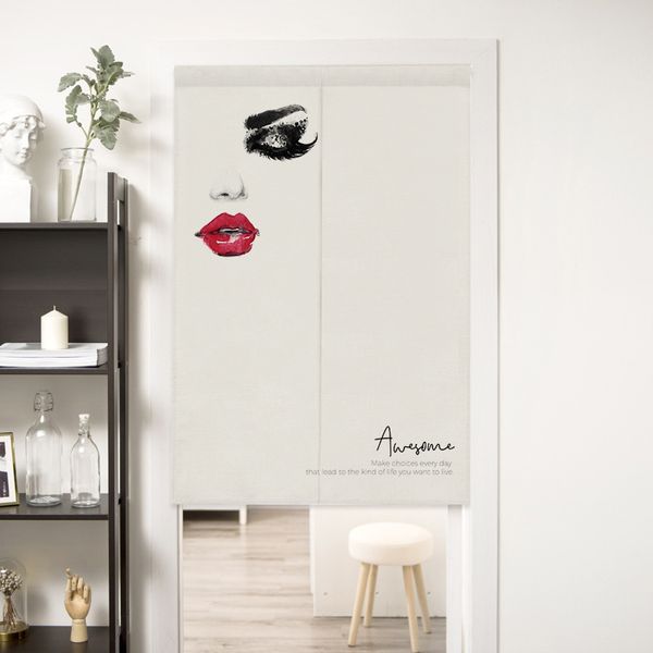 

nordic door curtain kitchen curtain household bedroom partition japanese noren entrance feng shui door