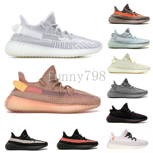 

with box]2019 v2-2.0 zebra breds ored static seasam frozen yellow 2.0 kanye west 3m reflective shoes men women designer sneakers