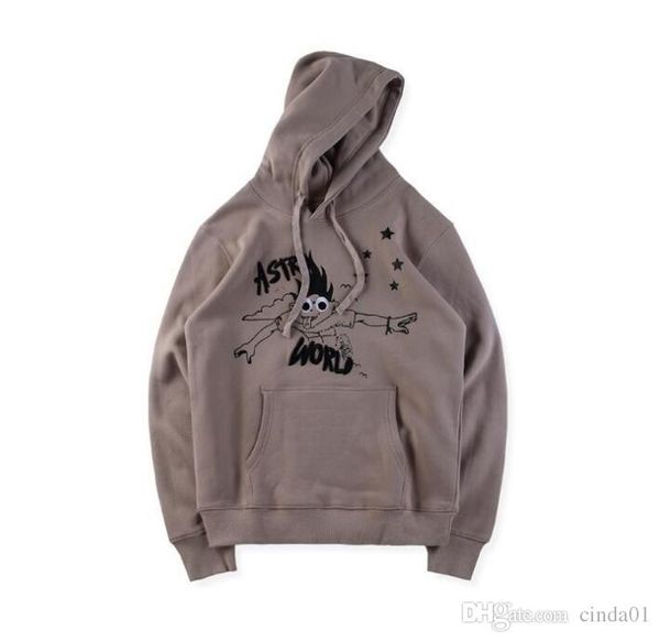 

travis scott astroworld look mom i can designer hip hop hoodies casual hooded sweatshirts male printed high street pullover, Black