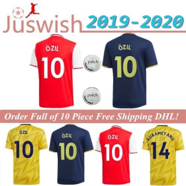 

arsen soccer jersey 19 20 pepe nicolas ceballos henry guendouzi sokratis maitland-niles mavropanos 2019 football shirt men, Black;yellow