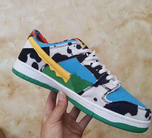 

2020 mens women platform fashion sneakers shadow pale ivory dunk low ben volt magic flamingo total orange wheat sports sneakers trainers, Black