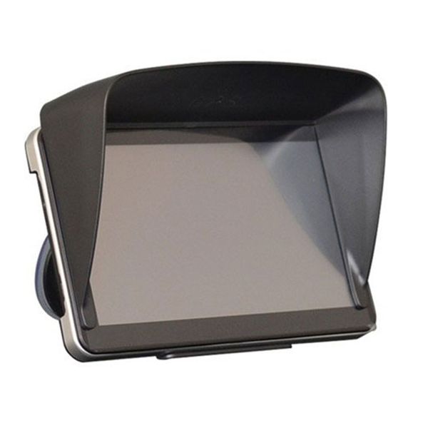 

universal sun shade visor anti glare shield black for car sat nav gps 7'' screen