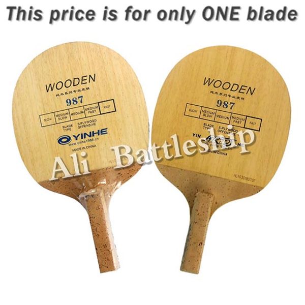 

galaxy milky way yinhe 987 wooden fast-attack off table tennis blade japanese penhold for pingpong racket