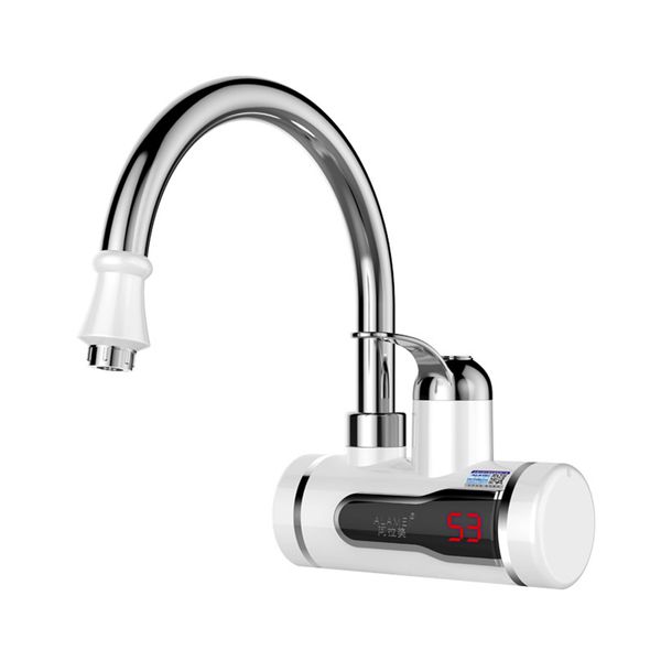 

faucet heater tankless water winter durable fast electric led digital display bathroom