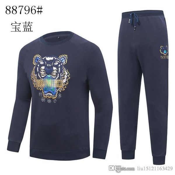

2020 men sportswear hoodie and sweatshirts black white autumn winter jogger sporting suit mens sweat suits tracksuits set plus size -3xl, Gray