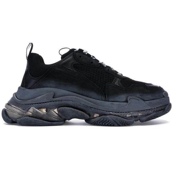 

2020 new arrivel crystal bottom shoes for mens womens triple s black white green casual shoes trainers sneaker size 36-45