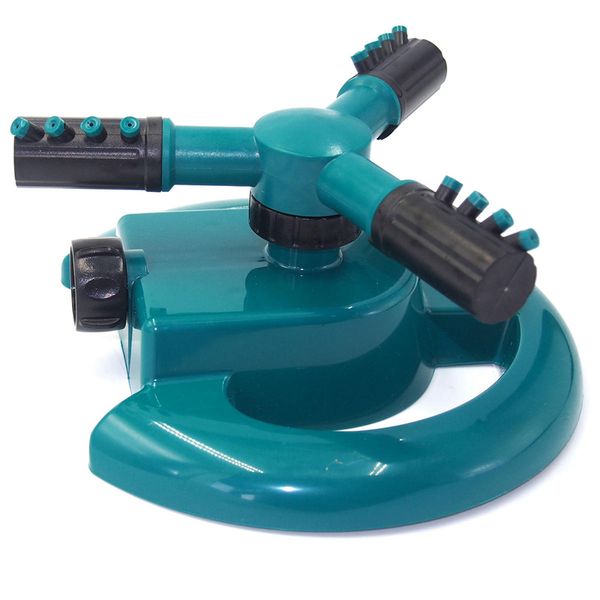 

garden three arms 360 degree rotary spray automatic lawn irrigation watering sprinkle nozzle toolseasy to install and simple to use. perfect