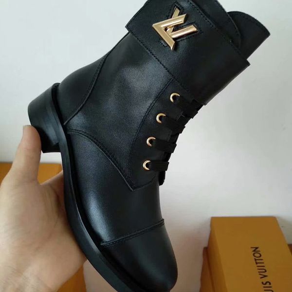 

роскошные европа и соединенные штаты осень и зима новый мартин сапоги теплый скраб кожа женские короткие сапоги круглая голова с бархатом