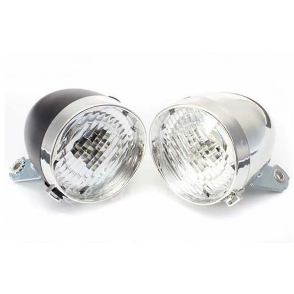 

vintage classic bicycle 3 led front light headlight city road bike