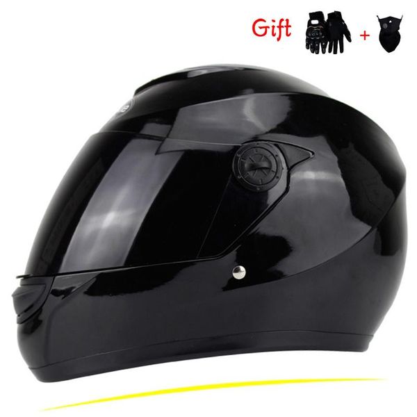 

black motorcycle helmet off road motorbike full face motocross dh racing helmet capacetes