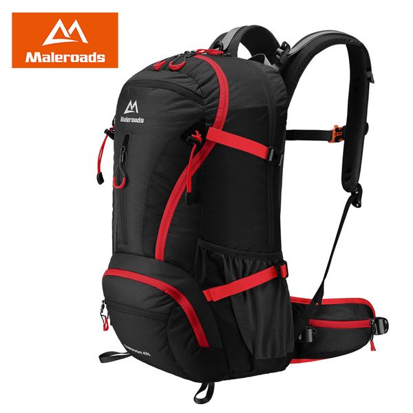 

maleroads 40l travel backpack trekking rucksack camp hike bag men women backpack climb outdoor sports assault rucksack