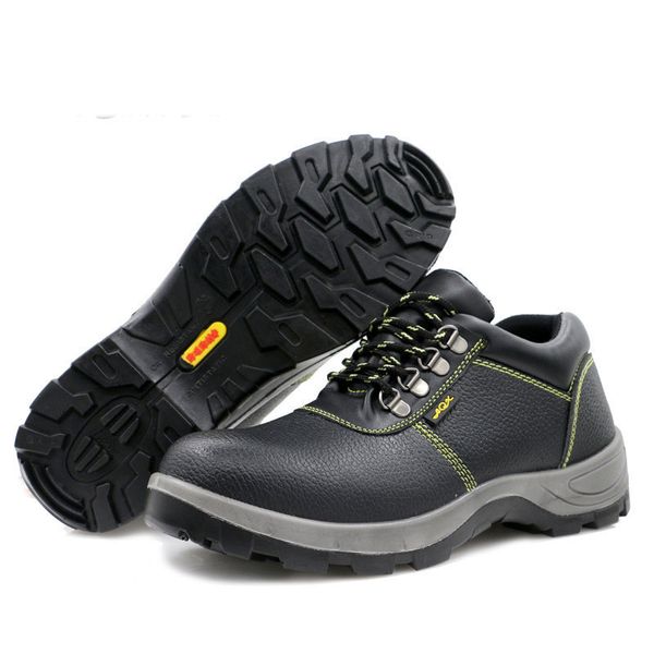 

38-46 size work boots wilderness survival ankle steel mid-plate safty anti-smashing safety boots #zs106k, Black