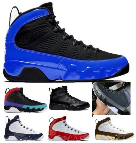 

racer blue 9 9s basketball shoes sneakers gym red dream it unc og space jam oregon ducks bred reflective mens designer trainers shoes