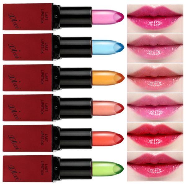 

transparent jelly discoloration lipstick velvet matte lip stick batom waterproof long-lasting korean lip makeup cosmetics set