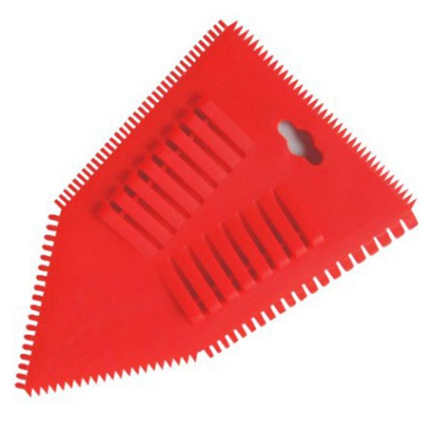 

construction tool handle diy wall decoration art durable multifunction red scraper painting plastic roller brush