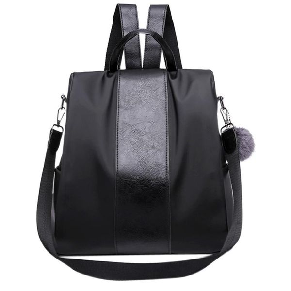 

women leather backpacks vintage female shoulder bag oxford student bag backpack shoulder crossbody travel
