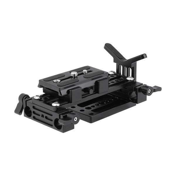 

тарелка camvate manfrotto quick release сборка с двойной 15мм rod хомуты y форма поддержки объектива для dslr камеры плеча рог c2446