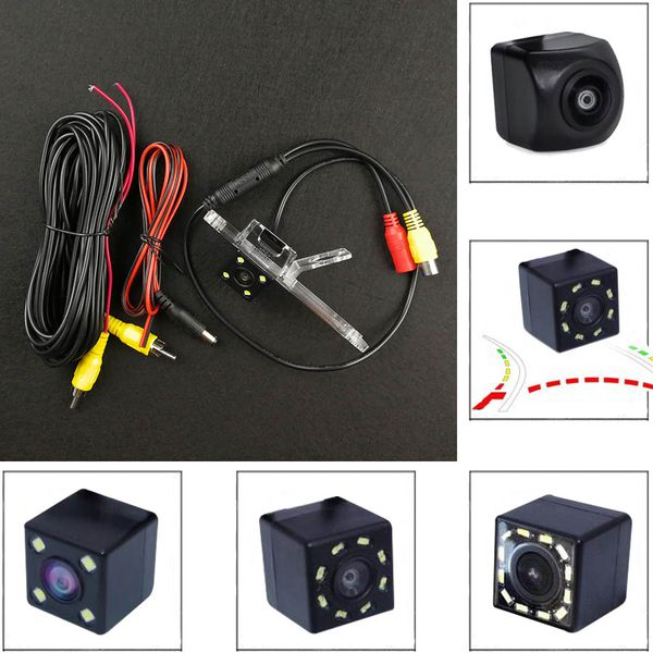 

car night vision 4 8 12 led dynamic rear view camera waterproof parking for mitsubishi pajero zinger l200 v3 v93 v5 v6 v8 v97