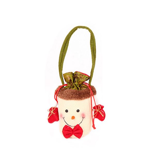 

snowman organza drawstring bags jewelry pouches wedding party candy chocolate christmas favor gift bags snowman