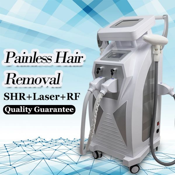 

2022 stationary multifunction ipl laser rf face lift tattoo hair removal machine elight opt rf nd yag