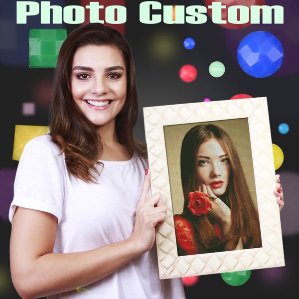 

фото на заказ алмазные вышивки полный круглый кристалл алмаза картина вышивка крестом алмазная мозаика наборы подарок на день рождения