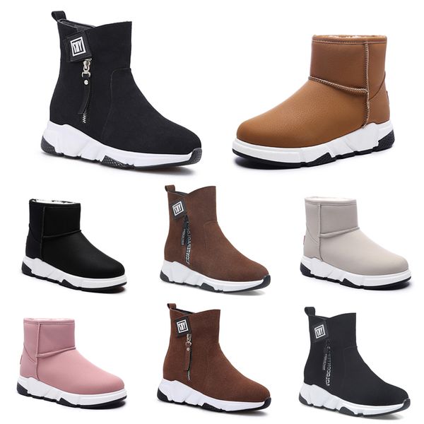 

non-brand designer shoes speed trainer casual sock shoe brown black pink beige flat fashion women runner socks sneakers 36-40 style #296