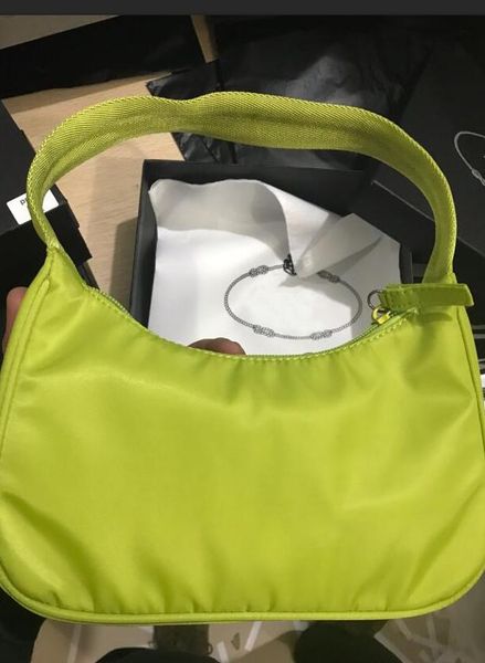 

women bags nylon purse crescent bag match fabric fluorescent tote handbags wallet tote summer bags