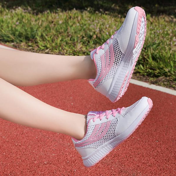 

raibaallu women's shoes 2020 summer new sports shoes women's net surface breathable lightweight versatile leisure