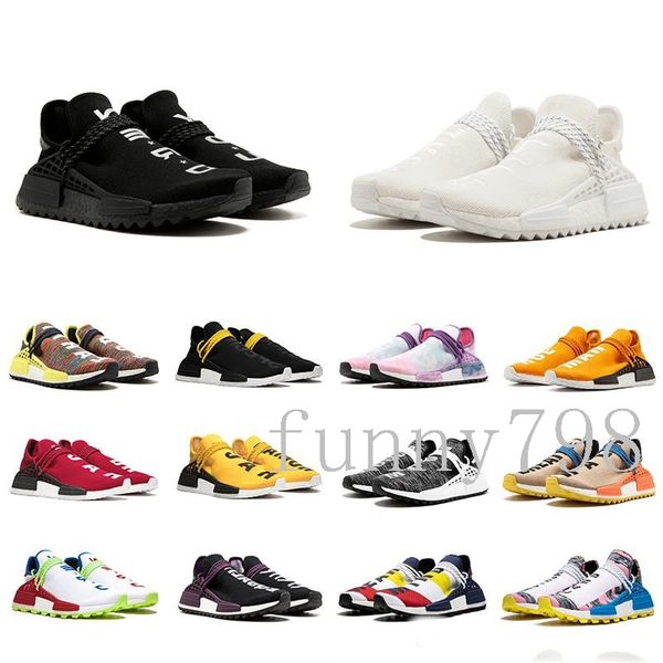 

De igner race luxury hoe men 2019 pharrell william nmd human race women wave runner running men training high qualit chau ure neaker