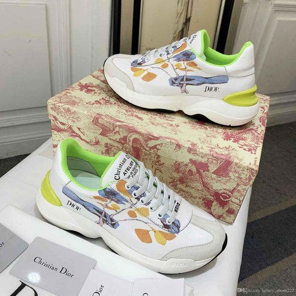 

2020 latest famous brand shoes and shawn b23 oblique comfortable and fashionable brand design high casual shoes 01111