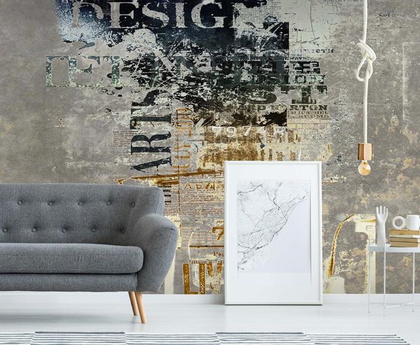 

self-adhesive] 3d letter doodle 151681 wall paper mural wall print decal murals