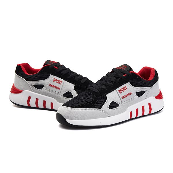 

2020 new arrivals men's casual shoes fashion comfortable men sneakers wear-resisting non-slip male footwears, Black