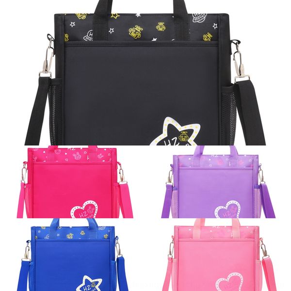 

ignjl children's waterproof shoulder slanting art pupil children's hand tutorial tutorial handbag waterproof shoulder slanting art