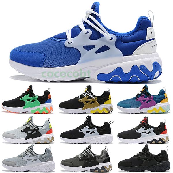 

react presto 2.0 cool grey royal blue mens running shoes black white wolf grey phantom red women trainers sport sneakers