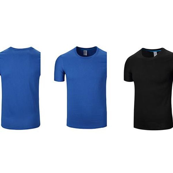 

2019 new short sleeve t-shirt breathable quick drying sweatshirt t-161, Black