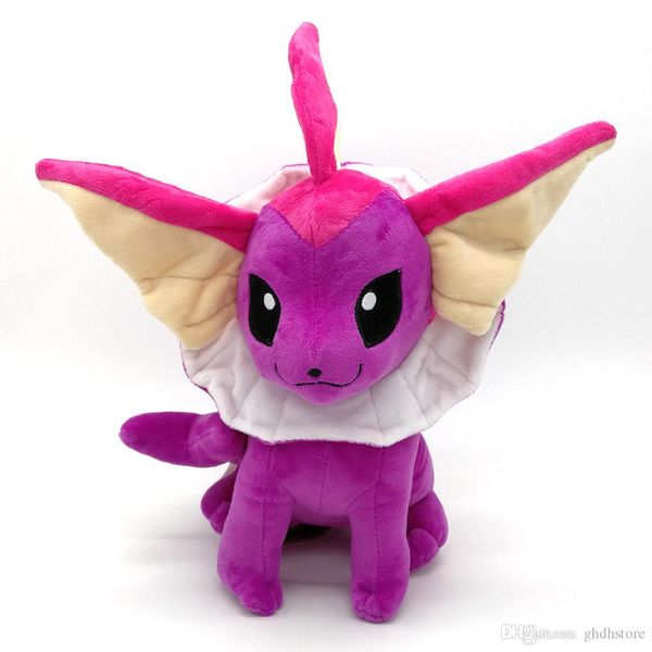 

new 12" 30cm purple vaporeon shiny plush doll anime collectible stuffed dolls gifts soft toys