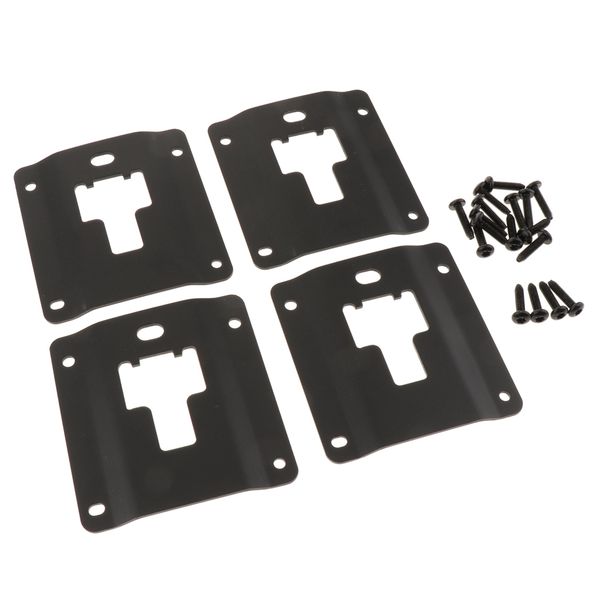 

truck bed cargo tie down bracket plate for ford f150 250 350 raptor 15-18