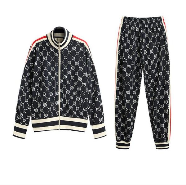 

menssuits мужских jakcets tracksuit марки мода спорт золото цветой куртка синий штаны тэг этикетка 2020 хип-хоп streetwear оптовые 001 2020, Gray
