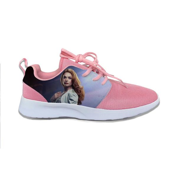 

2020 cool fashion summer casual shoes handiness sneakers 3d print song and dance movie for men women the greatest showman, Black