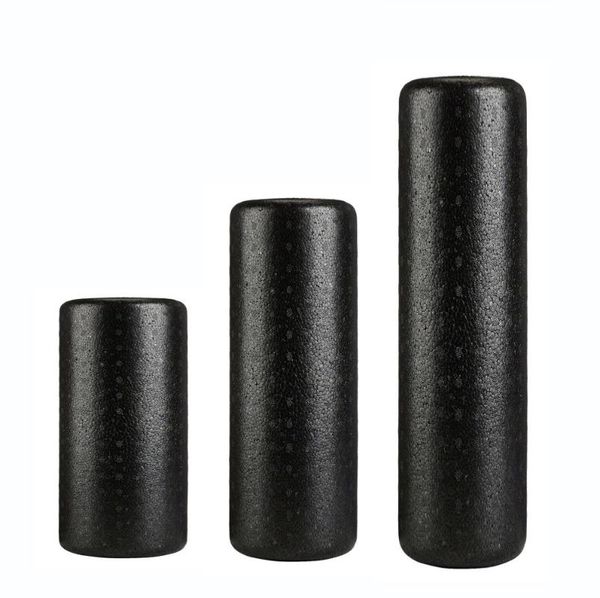 

1 pcs black yoga blocks gym foam roller yoga column muscle roller stick training shaft massage fitness equipments
