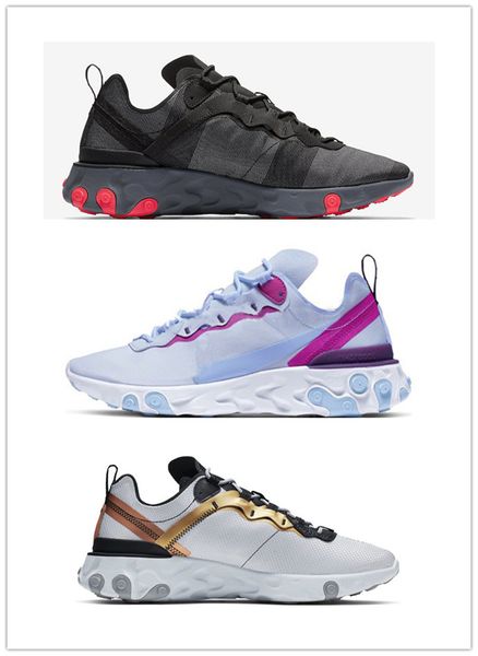 

2020 react element 55 87 undercover men women running shoes desert sand royal tint red orbit mens designer se taped seams sneakers