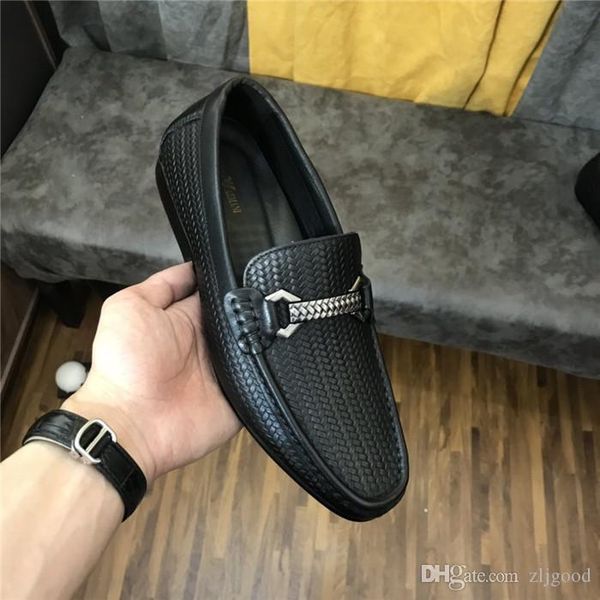 

explosive new product luxury designer high-end men's casual leather shoes all hand-made lightweight and comfortable size 38--45