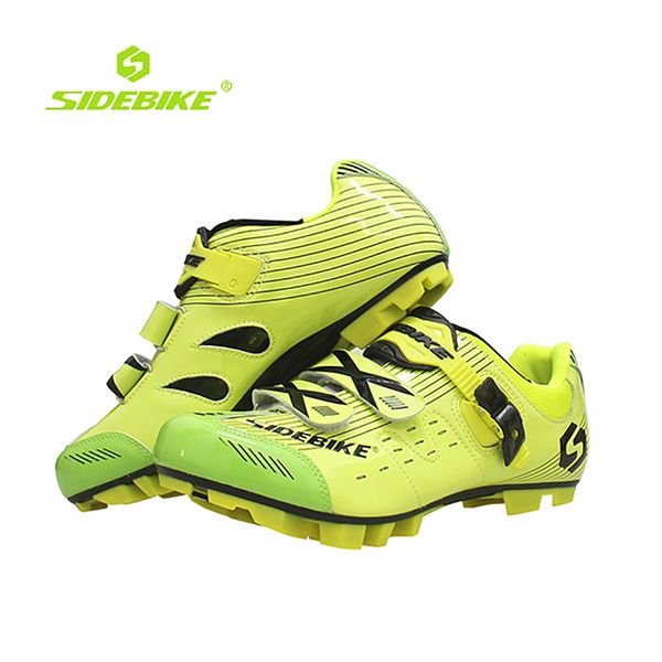 

sidebike mtb bicycle cycling shoes sneakers autolock sapatilha ciclismo bike shoes zapatillas ciclismo, Black