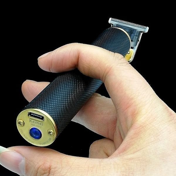 

kemei 1971 pro li t-структуризатор скелет машинка для стрижки волос 4 в 1 pro нос электрические перезаряжаемые волос и ушей триммер волос тр