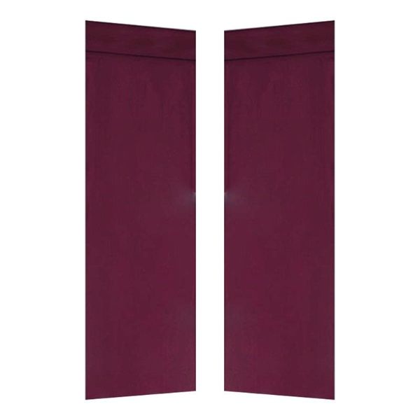 

2pcs magic sticker blackout drapes shading kitchen blinds decorative living room door curtain french privacy protection panel