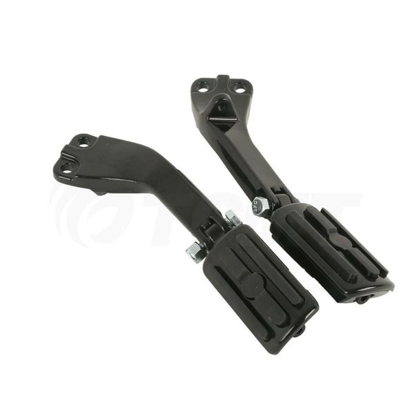 

motorcycle rear passenger foot pegs mount support bracket for dyna street bob 2007-2017 low rider super glide wide glide